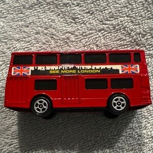 NWOT Corgi Junior London Double-Decker Toy Bus in plastic